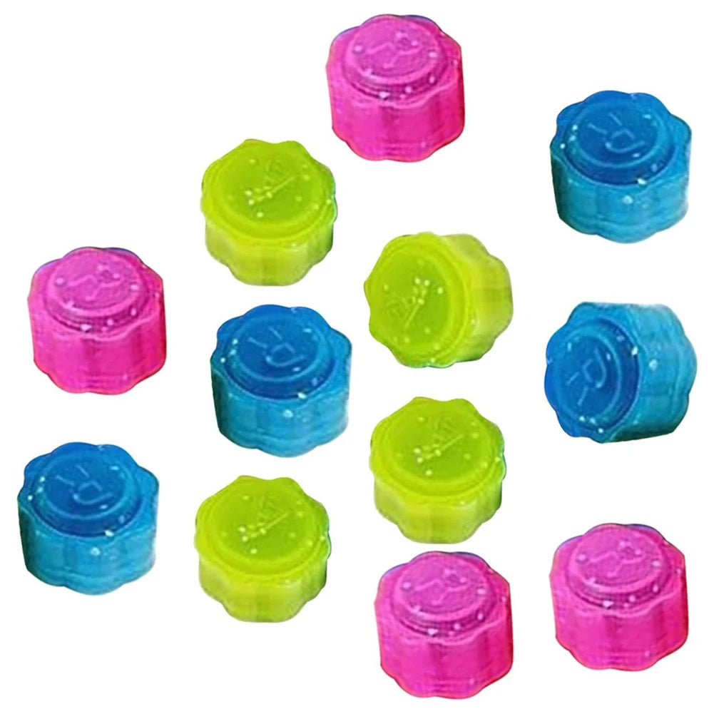12pcs Korea Traditional Play Game Gonggi Jack Stone Pebbles Set Box Exercise Colorful Fun Stress Relief Toy for Kids and Adults