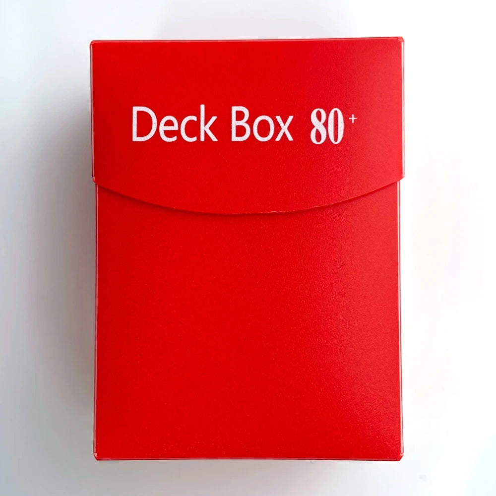 80+ Cards Deck Box Classic Color Board Games TCG Cards Deck Case Collection Organizer Box Cards for Magica PKM YGO Gathering
