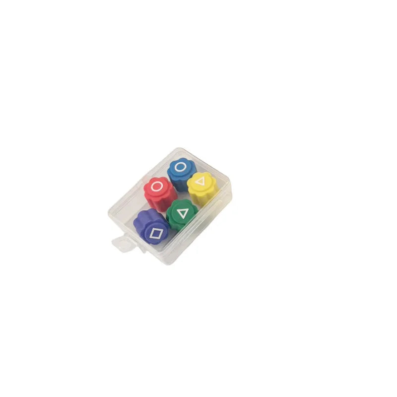 5Pcs/box Korea Traditional Play Game Gonggi Jack Stone Pebbles Set Hand-Eye Coordination Training Toy